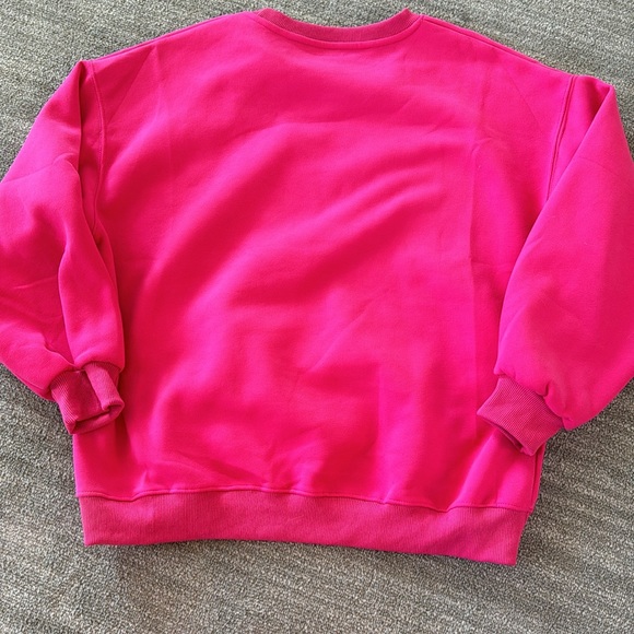 Hot Pink Crewneck Sweashirt - Picture 7 of 8